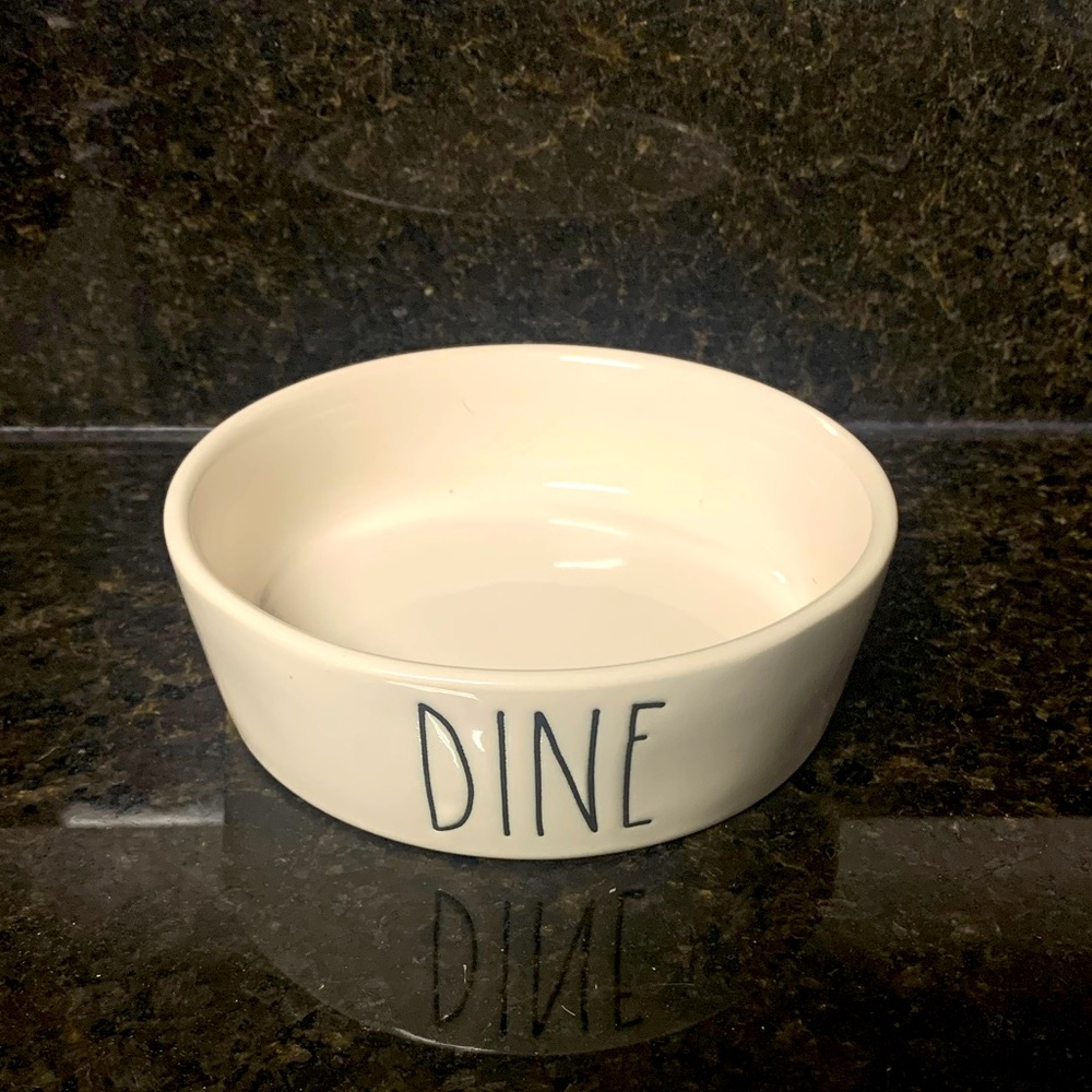 RAE DUNN- Dine pet food dish
